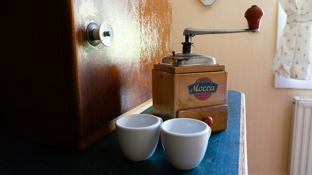 Voll ausgestattete Küche